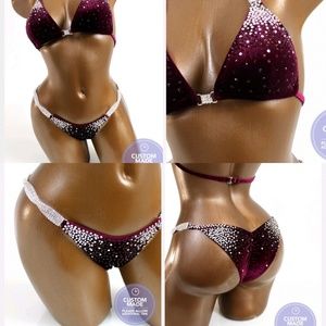 NPC Velvet Burgundy Suit